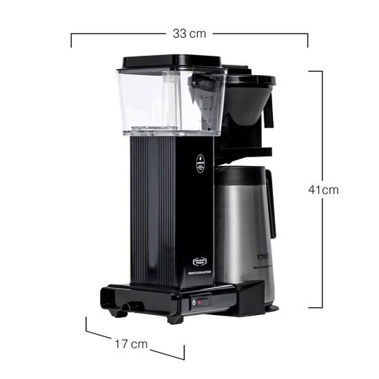 Moccamaster KBGT 741 Black Kaffemaskine