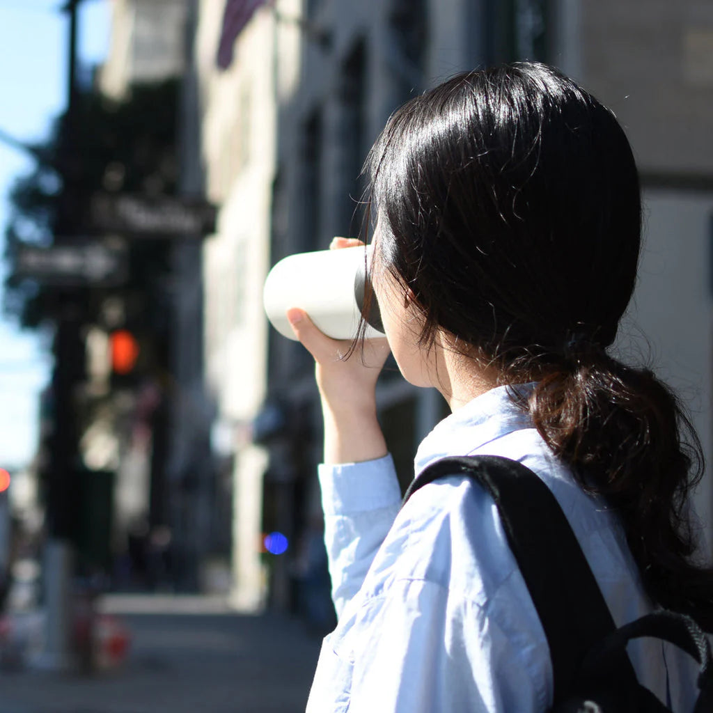 Kinto Travel Tumbler 500ml Termokop Hvid