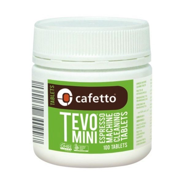 Cafetto Tevo Mini espressomaskinerens 100 tabletter
